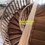 نرده چوبی  و پله دوبلکس و ساده بجنورد