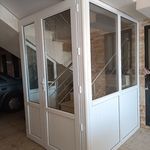 درب پنجره upvc، توری پلیسه ای صفرتاصد