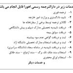 دارالترجمه رسمی اهورا