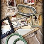 آموزش آینه آنتیک و نقاشی پشت آینه شهرزاد