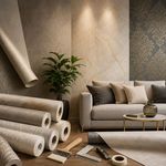 (دکوربان) کاغذ دیواری پارکت کفپوش پردیس