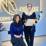 آرایش دائم نفیسه خرمی