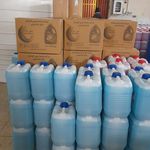 شوینده نیلی مایع ظرفشویی شامپو سفیدکننده