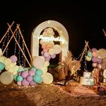 دکور ساحلی قشم تم تولد ساحلی تم فرمالیته