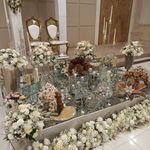 بادکنک آرایی و گل آرایی رز سفید