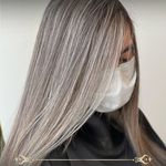 رنگ مو و کراتین مو شیوا صادقی