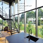 اجرای نمای لامل شیشه ای کرتین وال