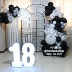 بادکنک آرایی و ملزومات تولد تم لند