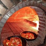 پیتزا هیزمی و برگر ذغالی سالار فود