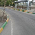ایستگاه اتوبوس ابتدای بلوار شهید خلیلی