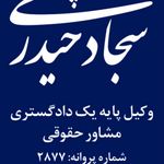 وکیل و مشاور حقوقی (سجاد حیدری ارچندانی)