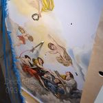 پتینه کاری نقاشی دیواری سقفی
