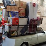 باربری سلامت بار وانت نیسان کامیون کارگر