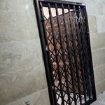 درب آکاردئونی سه لوزی و تمام لوزی الماس