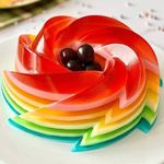 ژله و دسر و حلوا و کیک های کافی شاپی