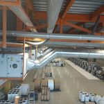 ساخت ونصب کانال  گرد و چهار گوش.کانال سازی،دودکش،قرنیز،