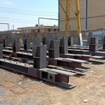 ساخت ونصب انواع اسکلت فلزی جوشی وپیچی