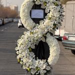 تاج گل تر حیم  و تبریک و سبد گل