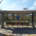 ایستگاه اتوبوس انتهای بلوار صبا