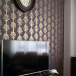 نقاشی ساختمان طرح کاغذ دیواری مهری