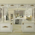 کابینت پویا سازنده ترهای داخل دکور اسیون  آشپزخانه کومد دیواری