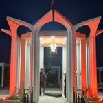 شبستان مسجد و مزار شهید گمنام