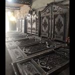 درب  باغی حیات حیاطی کلاسیک مدرن امیر