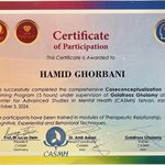 گواهی کسب‌وکار برای خدمات تخصصی روانشناسی حمید قربانی