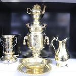 قاب گل نقره