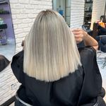 رنگ مو و کراتین مو شیوا صادقی