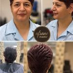 آموزش کوتاهی و خدمات مو با افسانه