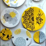 دکلان گالری دیوارکوب سفالی و تابلو