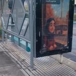 ایستگاه اتوبوس پمپ بنزین