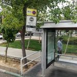 ایستگاه اتوبوس پمپ بنزین