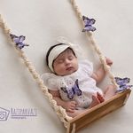 عکاسی نوزاد در منزل پروازی