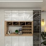 طراحی سه بعدی  کابینت اسکندری