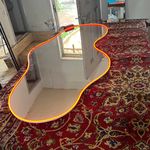 آیینه قدی دکوراتیو