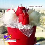 گیفت های عروس وباکس گل های شمعی