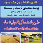 بیمه مستمری و خودرو طهماسبی کد۰۱۰۷۴۵۸۳