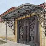 آیرن صنعت • درب فرفوژه پارکینگ