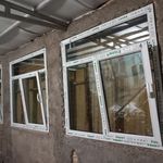 درب و پنجره دوجدارهupvc و توری آوا