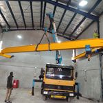 جرثقیل سقفی و دروازه ای دکل