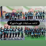 مربی والیبال  و سپک تاکرا خانم مستقیمی