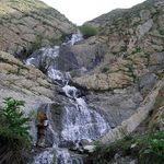 آبشار ده تنگه (چهل پله)
