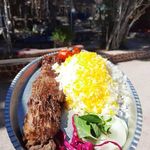 باغ رستوران شب بو