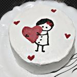 کیک خانگی زَرگل