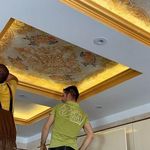 کاغذدیواری پوستر سه بعدی آینه دکوراکتیو مرکز پخش