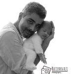 عکاسی نوزاد در منزل پروازی