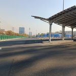 ایستگاه اتوبوس پایانه مترو شهید حقانی میدان صنعت