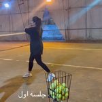 مربی حرفه ای تنیس سحر محمودی
